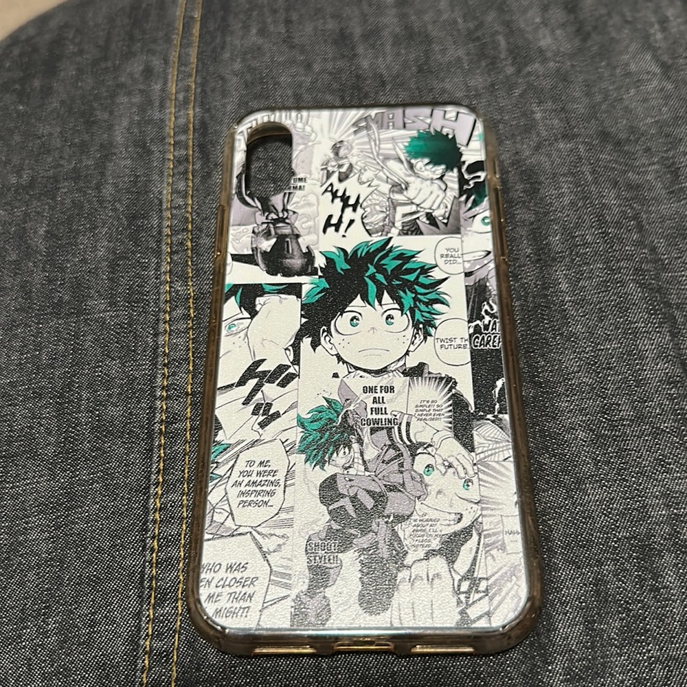 Anime Deku Iphone XR phone case